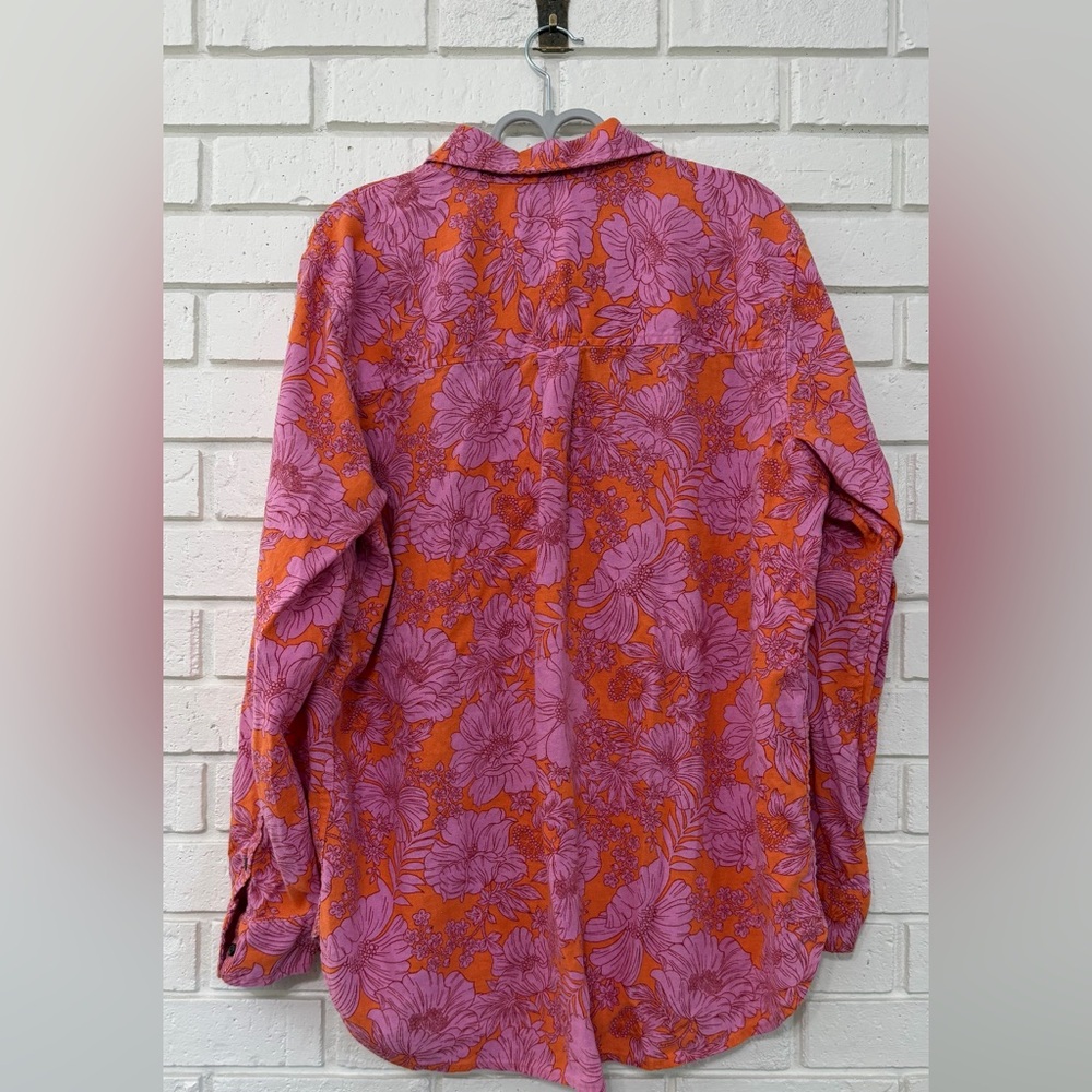 Universal Thread Floral Button Down Shirt – XL – … - image 2